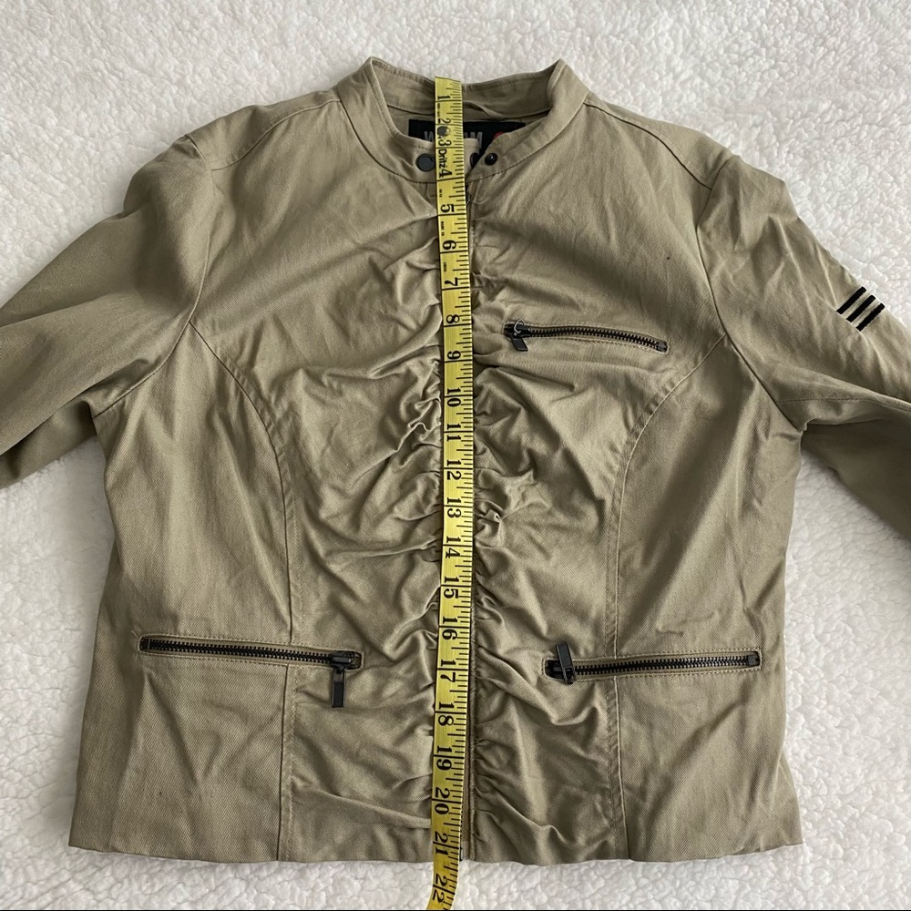 William Rast Target Ruched Utility Military Jacket - Picture 13 of 16